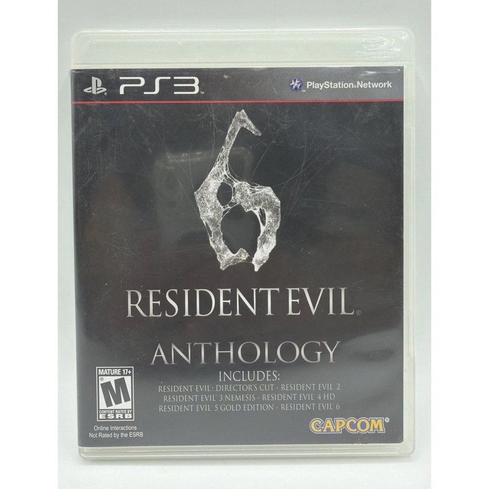 Resident Evil 6 Anthology PS3 Playstation 3. Excellent Condition No Manual